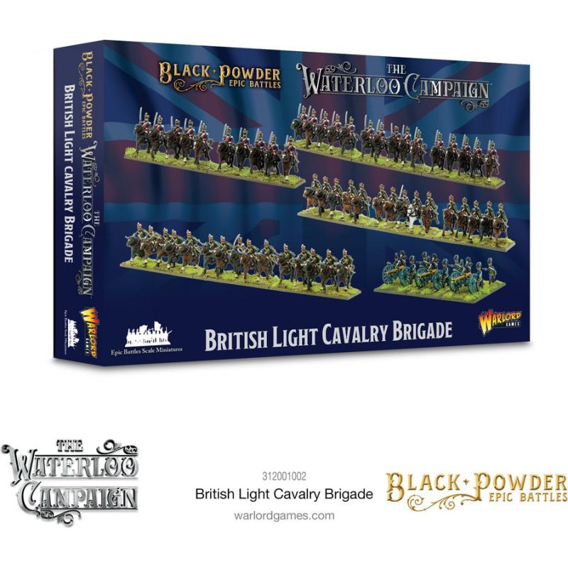 Black Powder Epic Battles 15mm: Waterloo - British Light Cavalry Brigade - EN