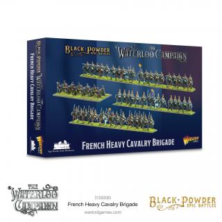 Black Powder Epic Battles 15mm: Waterloo - French Heavy Cavalry Brigade - EN