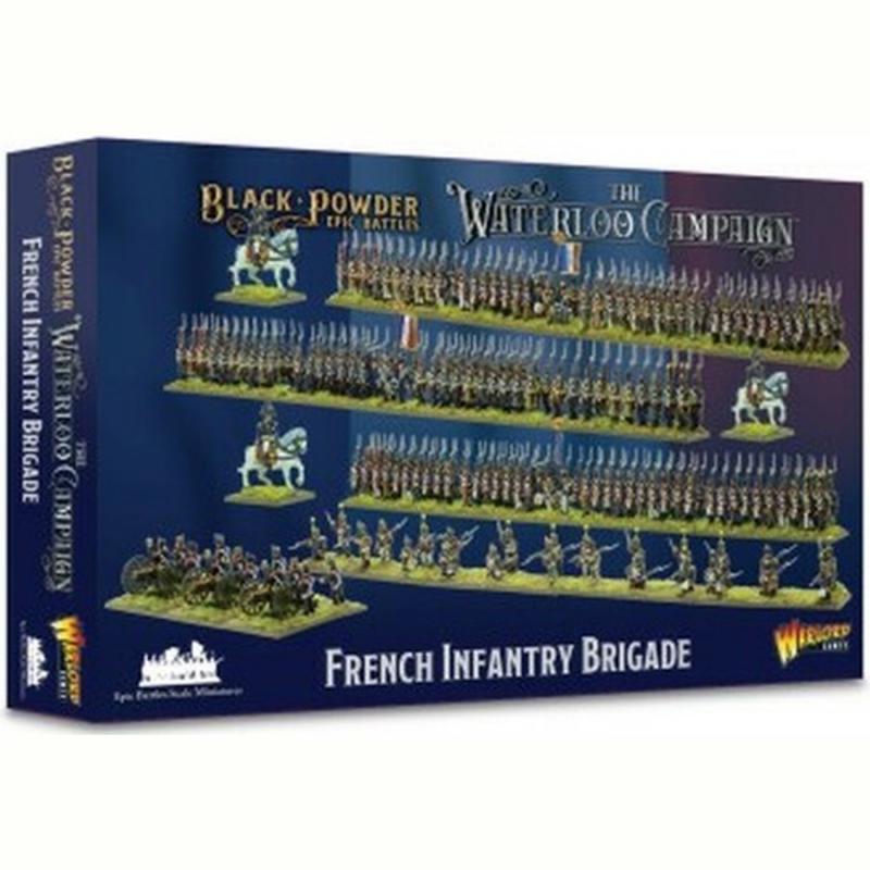 Black Powder Epic Battles 15mm: Waterloo - French Infantry Brigade - EN