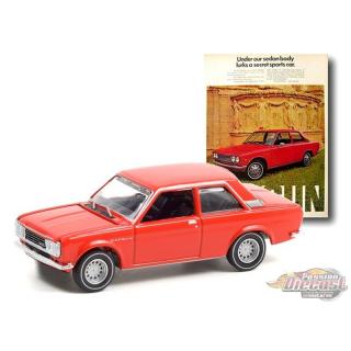 1:64 Greenlight - 1972 Datsun 510 Vintage Ad Cars