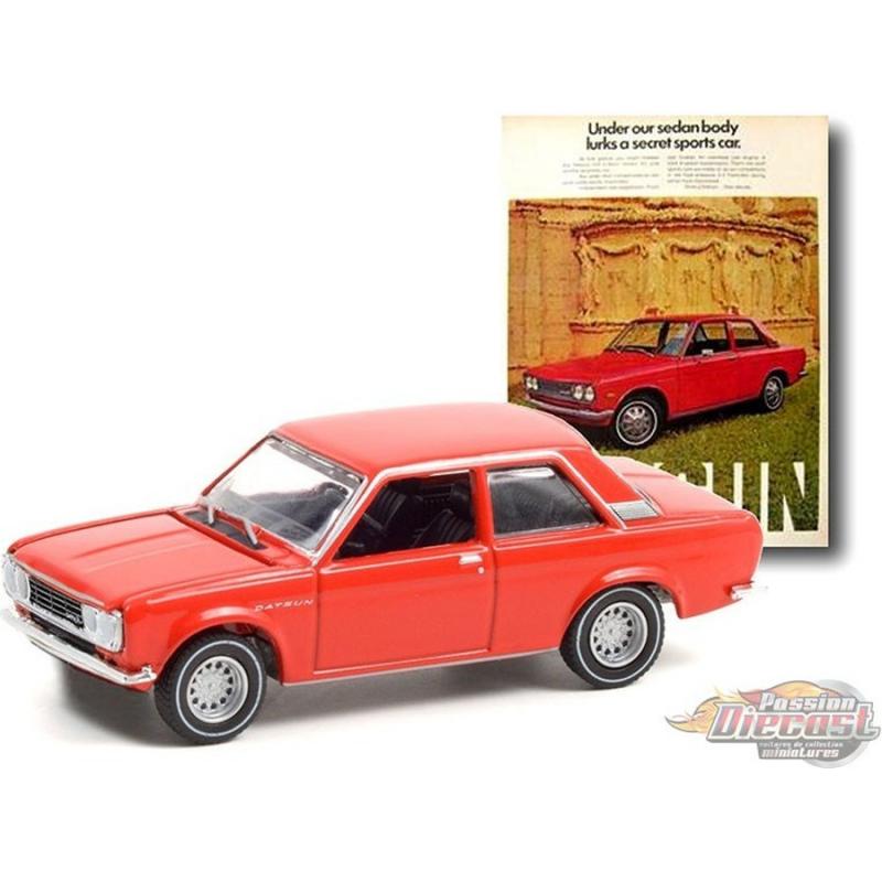 1:64 Greenlight - 1972 Datsun 510 Vintage Ad Cars