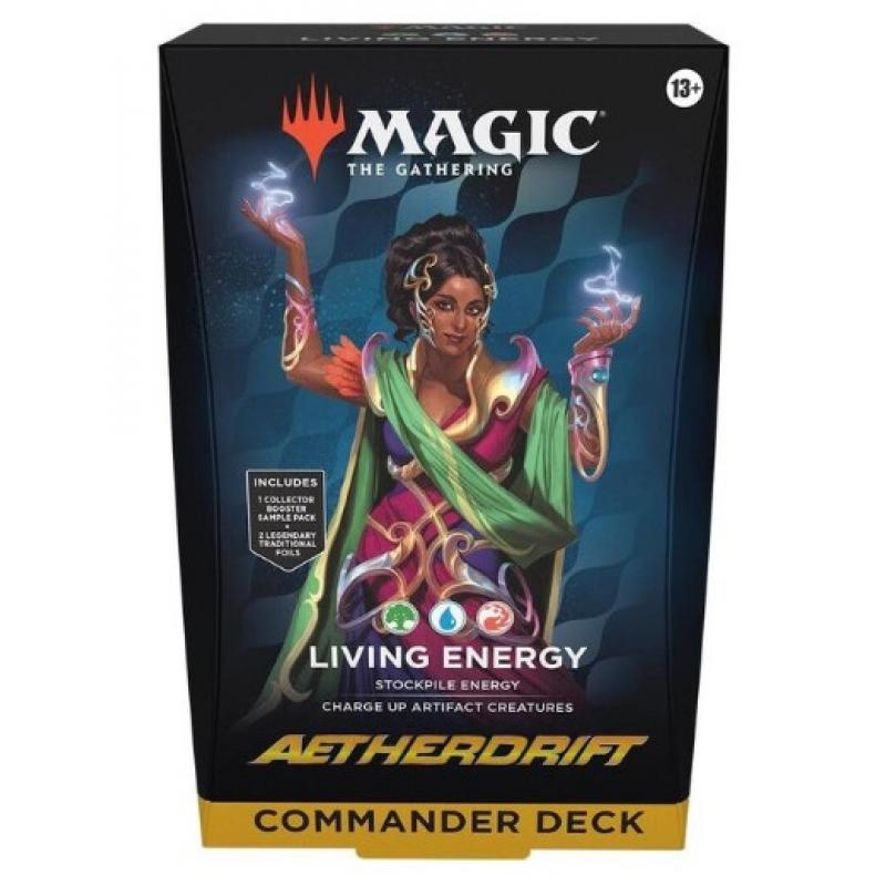 Magic the Gathering Aetherdrift Commander Deck english - Living Energy