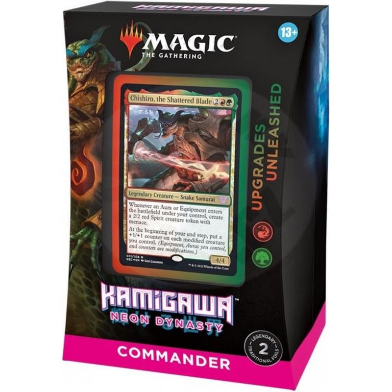 Buckle Up - Upgrades Unleashed - MTG - Kamigawa Neon Dynasty Commander Deck - EN