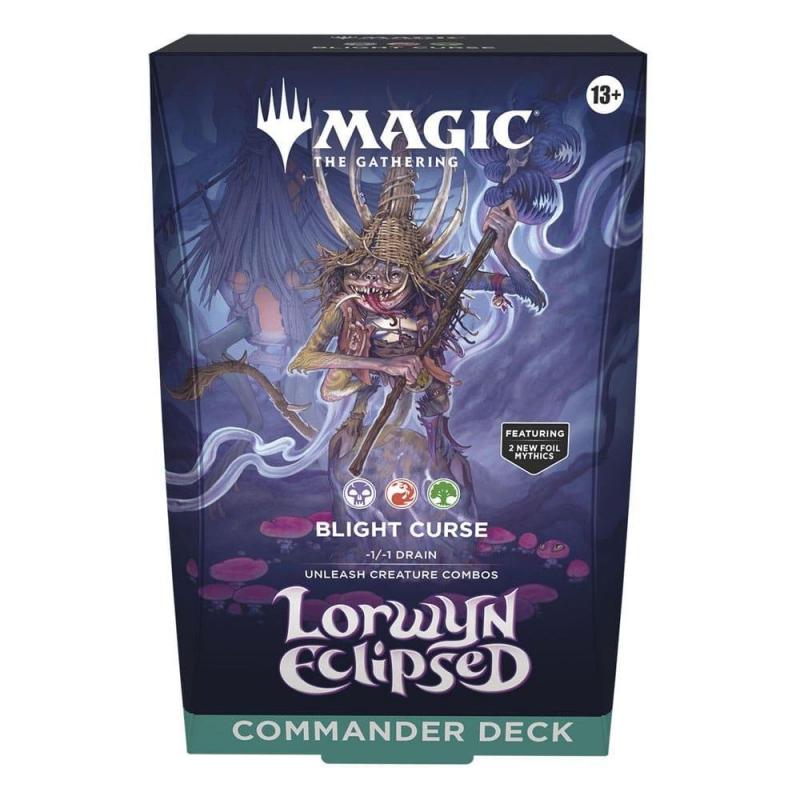 Magic the Gathering Lorwyn Eclipsed Commander Deck English - Blight Curse