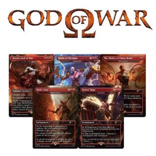 Magic the Gathering Secret Lair x PlayStation: God of War: Greek english