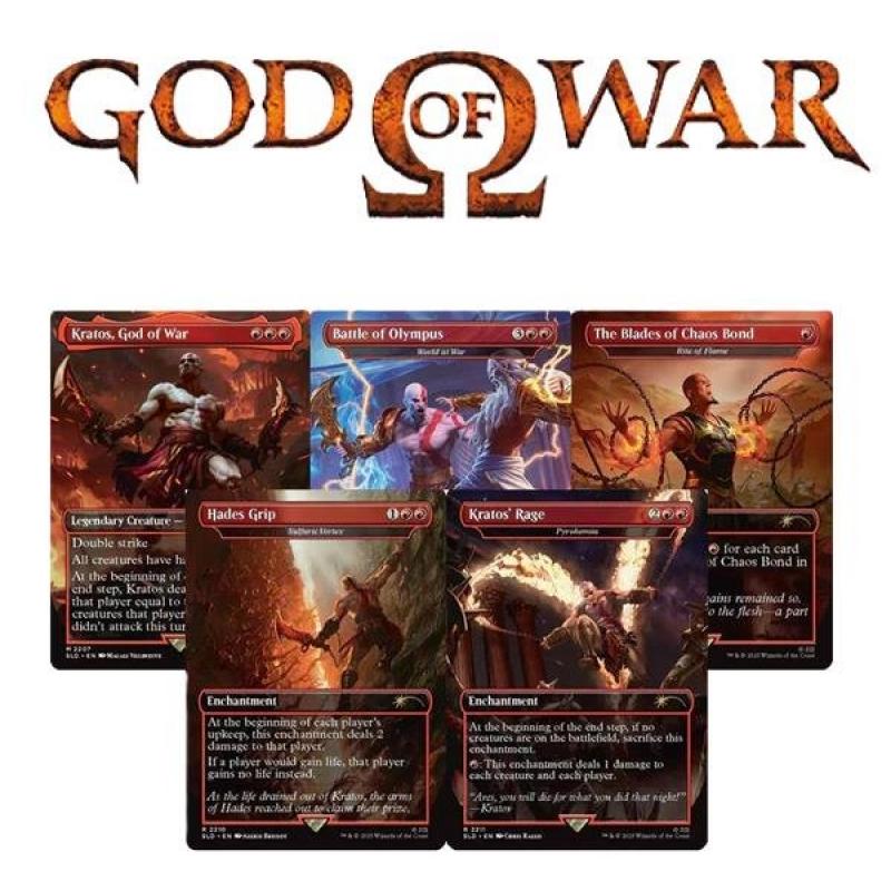 Magic the Gathering Secret Lair x PlayStation: God of War: Greek english