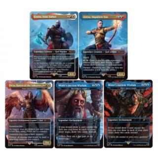 Magic the Gathering Secret Lair x PlayStation: God of War: Norse english