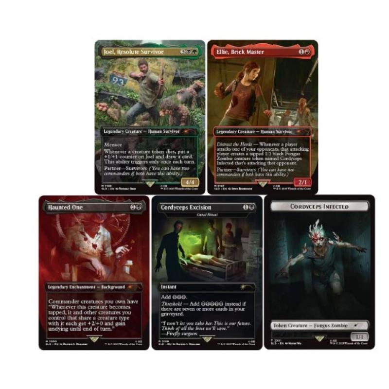 Magic the Gathering Secret Lair x PlayStation: The Last of Us Part I english