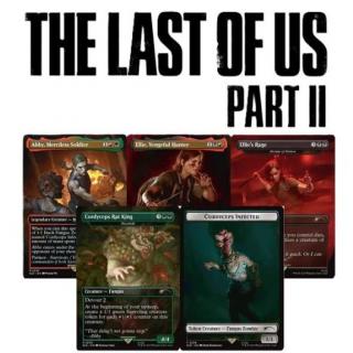 Magic the Gathering Secret Lair x PlayStation: The Last of Us Part II english