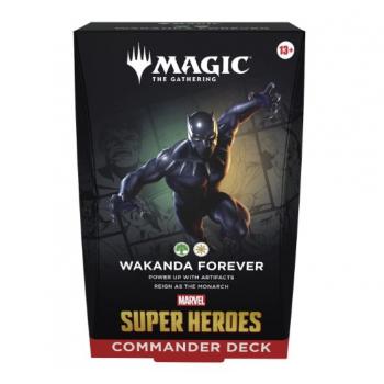 Magic the Gathering Marvel Super Heroes Commander Deck (eng) Wakanda Forever