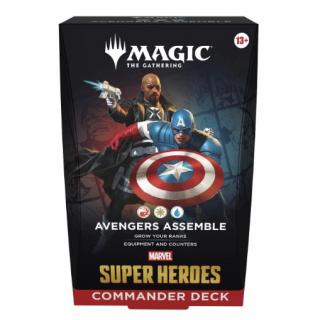 Magic the Gathering Marvel Super Heroes Commander Deck (eng) Avengers Assemble