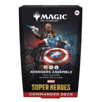 Magic the Gathering Marvel Super Heroes Commander Deck (eng) Avengers Assemble
