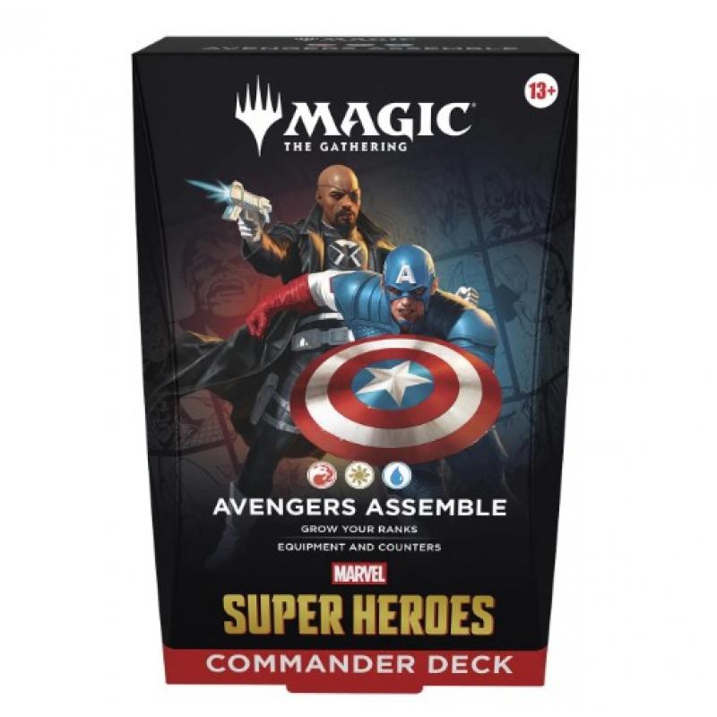 Magic the Gathering Marvel Super Heroes Commander Deck (eng) Avengers Assemble