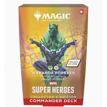 Magic the Gathering Marvel Super Heroes Collector's Edition Commander Deck (eng) Wakanda Forever