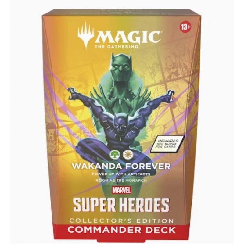 Magic the Gathering Marvel Super Heroes Collector's Edition Commander Deck (eng) Wakanda Forever