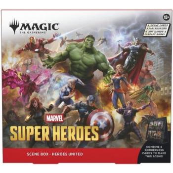 Magic the Gathering Marvel Super Heroes Scene Box (english) - Heroes United