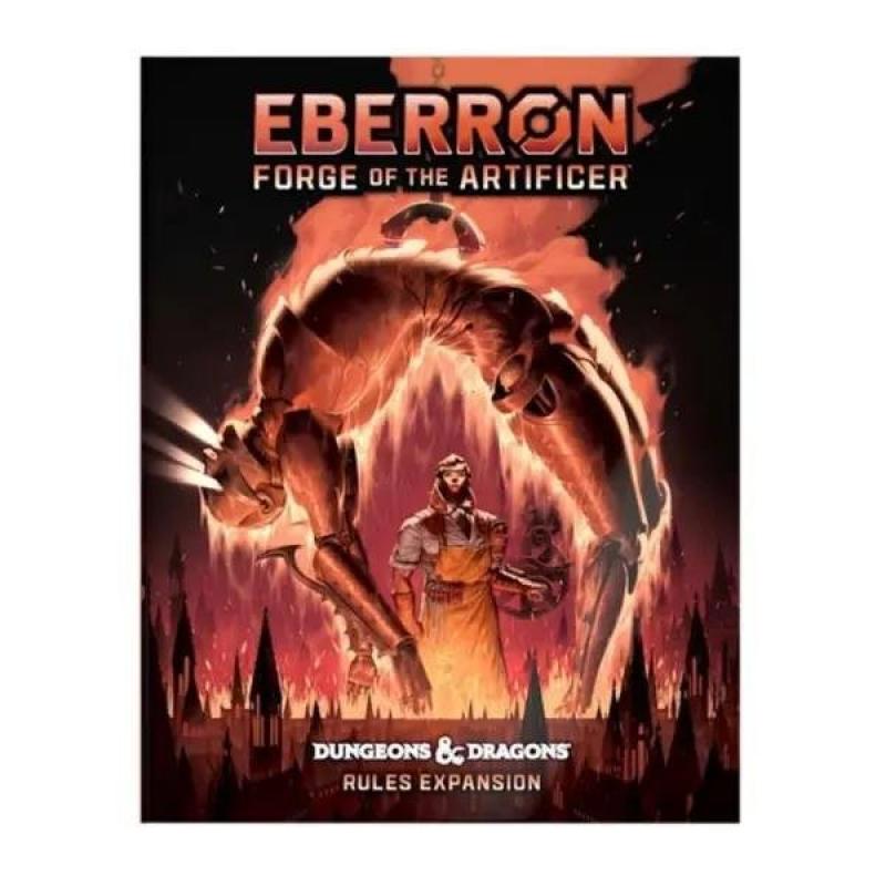 Dungeons & Dragons RPG Rules Expansion Book Eberron: Forge of the Artificer (Alternate Cover) englis