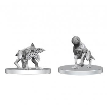 Stranger Things Unpainted Miniatures Demodogs
