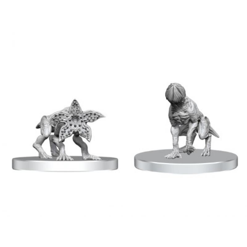Stranger Things Unpainted Miniatures Demodogs