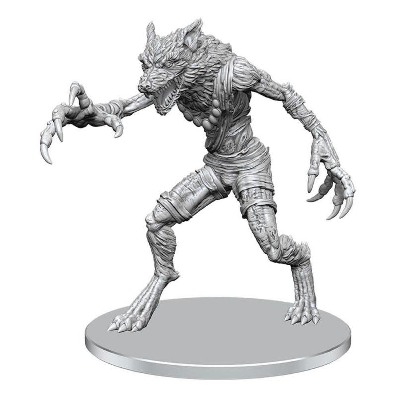 Pathfinder Deep Cuts Unpainted Miniature Meladaemon (Famine Daemon)