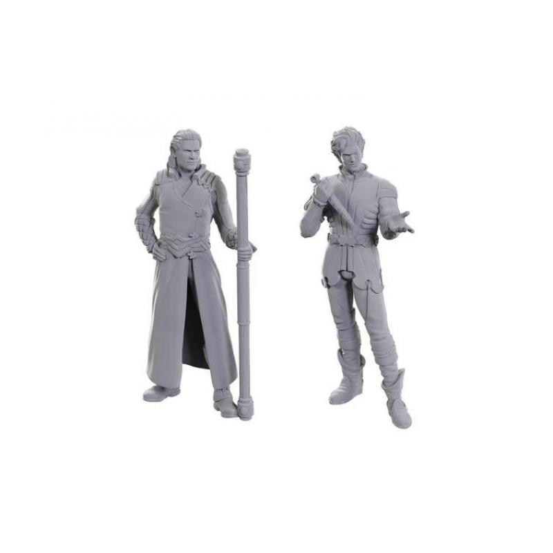 D&D Nolzur's Marvelous Miniatures Unpainted Miniature Gale & Astarion