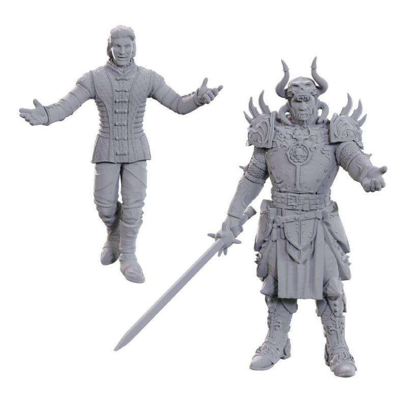 D&D Nolzur's Marvelous Miniatures Unpainted Miniature Sarevok Anchev & Raphael