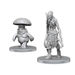Pathfinder Deep Cuts Unpainted Miniatures Myceloid & Grimstalker