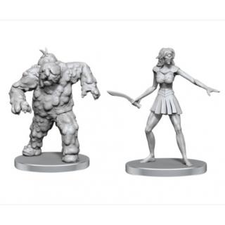 Pathfinder Deep Cuts Unpainted Miniatures Mudwretch & Buso