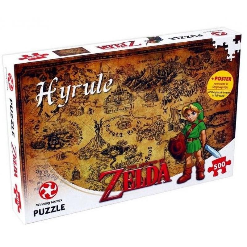 Winning Moves Puzzles: The Legend of Zelda Hyrule Field 500 pcs