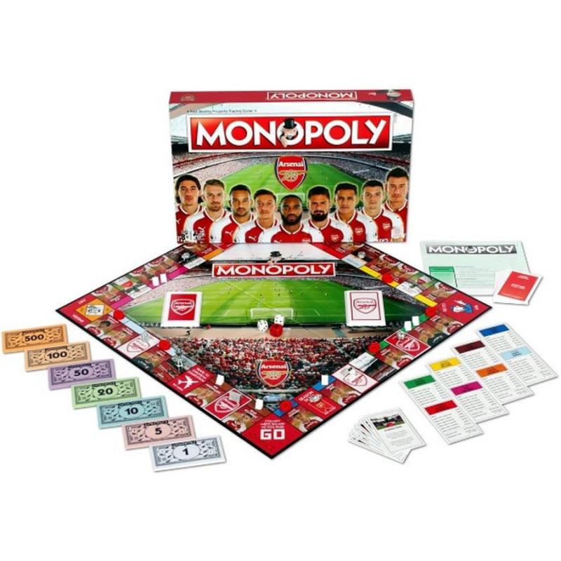 Arsenal F.C. 2017-18 - Monopoly - EN - Winning Moves
