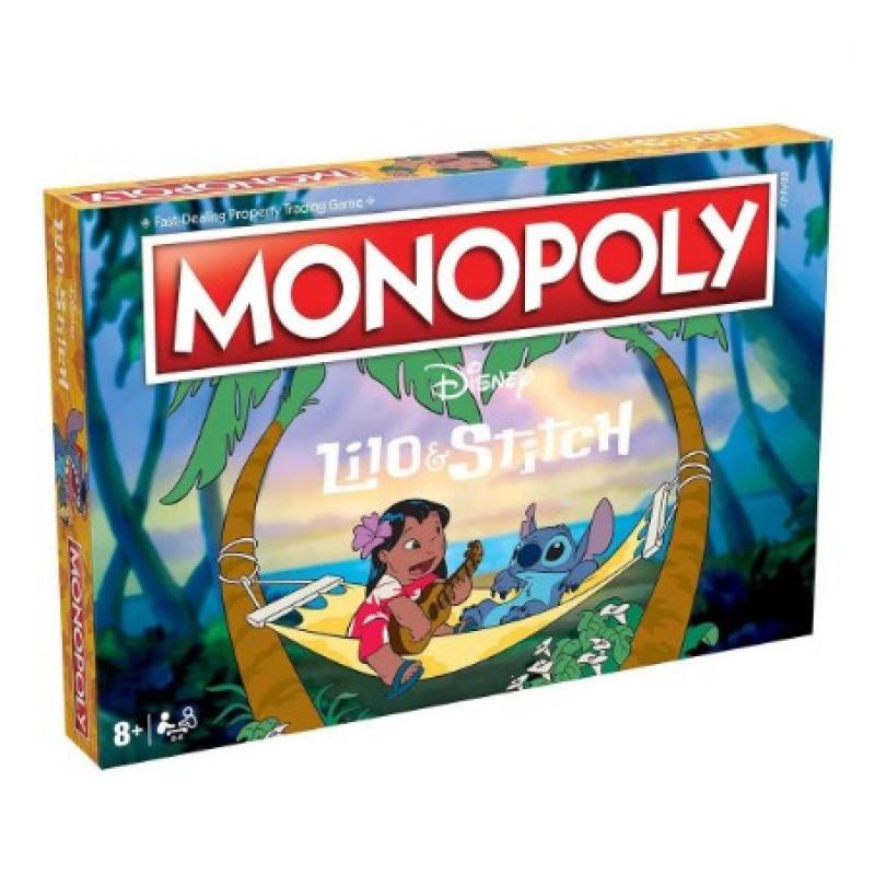 Winning Moves Disney: Monopoly - Lilo & Stitch Board Game (English Language)
