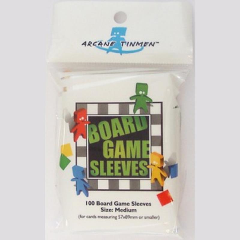 Board Games Sleeves - American Variant - Big Cards (57x89mm) - 100 Pcs