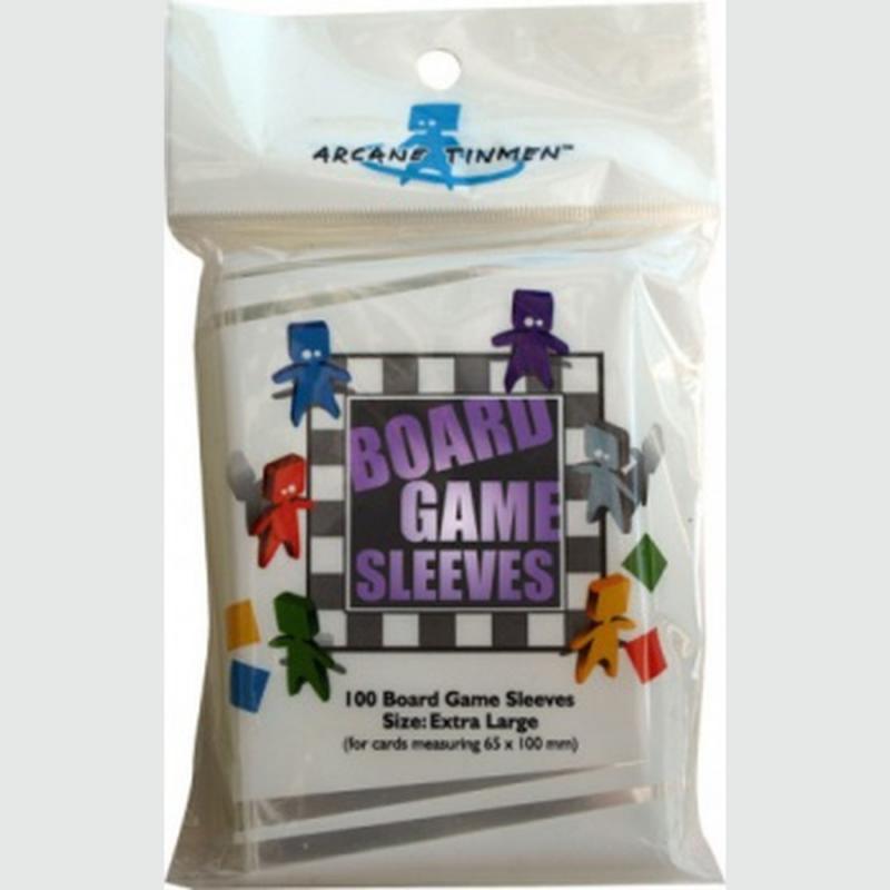 Board Games Sleeves - Extra Large (65x100mm) - (100 Sleeves)