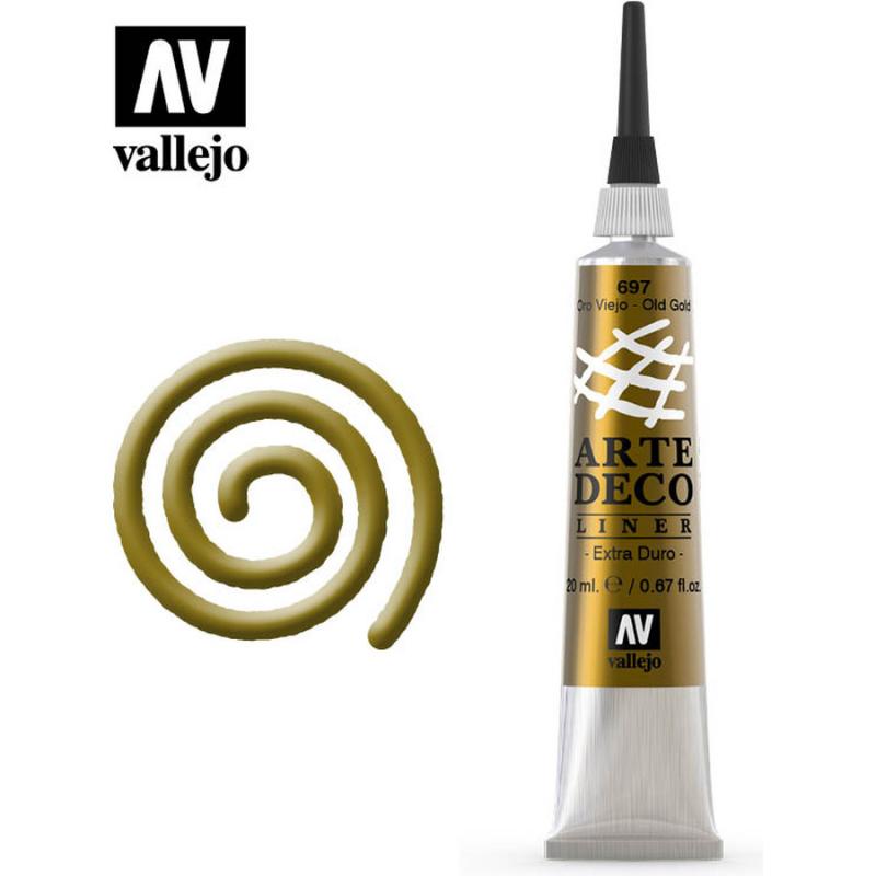 Artedeco Liner-Contour Tube -Vallejo 20ml Antique 83697