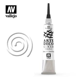 Artedeco Liner-Contour Tube -Vallejo 20ml - Transparent 83690