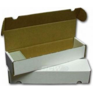 Cardbox / Fold-out Box for Storage of 1.000 Cards