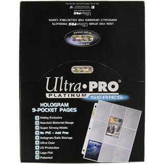 Ultra Pro - Platinum 9 - Pocket Pages (11 Hole)