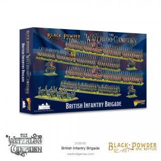 Black Powder Epic Battles 15mm: Waterloo - British Infantry Brigade - EN