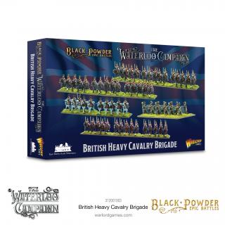 Black Powder Epic Battles 15mm: Waterloo - British Heavy Cavalry Brigade - EN